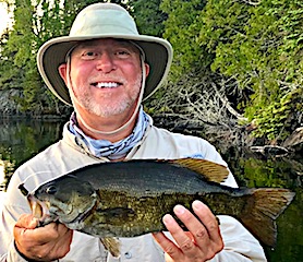 BIG Smallmouth Bass are Plentiful Fishing at Fireside Lodge in Canada by Boomer